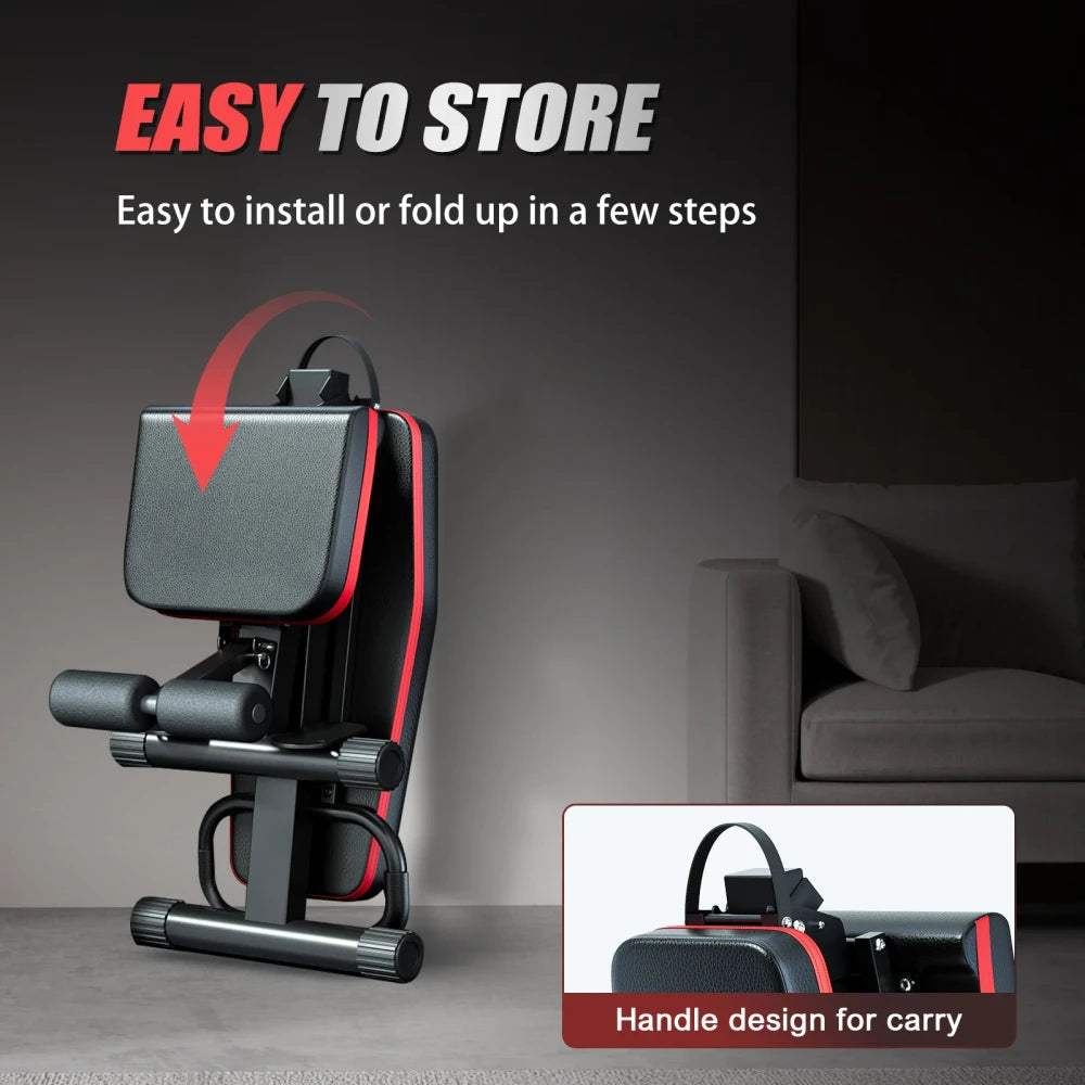 Foldable Adjustable Weight Bench